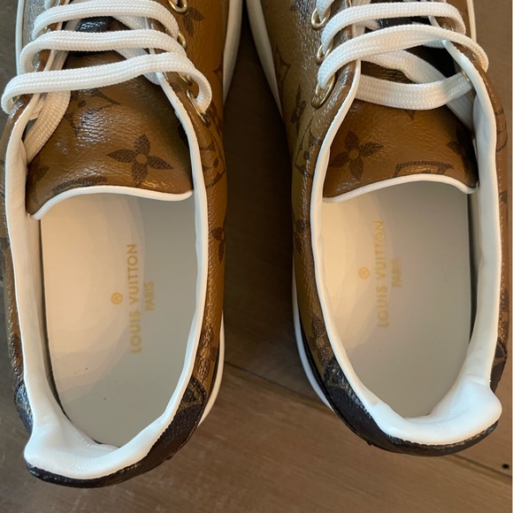 Louis Vuitton Monogram Reverse Canvas Sneakers - Picture 7 of 8